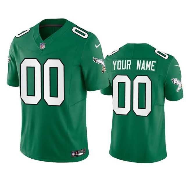 Men's Philadelphia Eagles Active Player Custom Green 2023 F.U.S.E. Vapor Untouchable Stitched Football Jersey,We sell and wholesale Men's Philadelphia Eagles Active Player Custom Green 2023 F.U.S.E. Vapor Untouchable Stitched Football Jersey on line form chian!